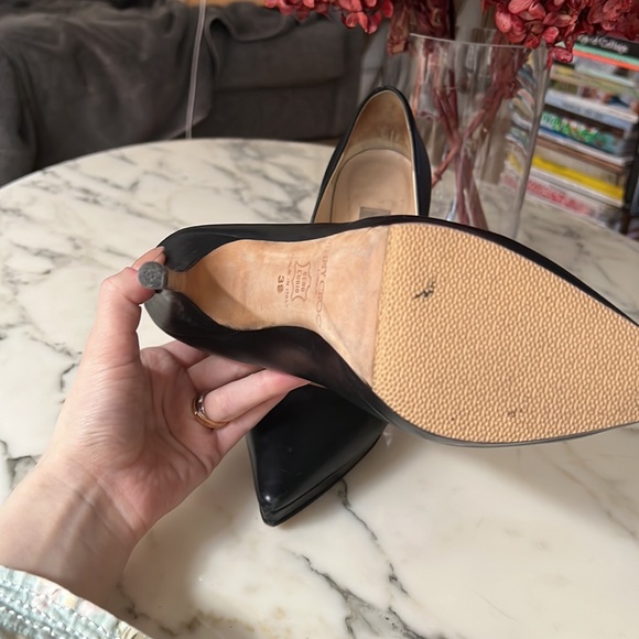 Jimmy Choo classic black stilettos 4.75” heel 0.5” platform pumps - Picture 3 of 8